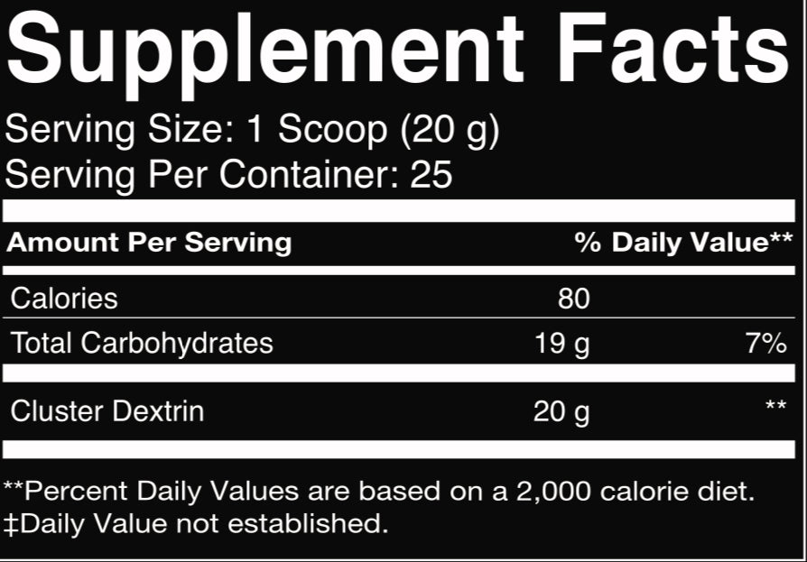 Performance Carbohydrates V2 - Edge Fitness Performance