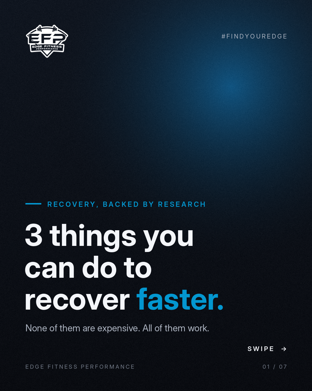 3 Things You Can Do to Recover Faster (Backed by Research)