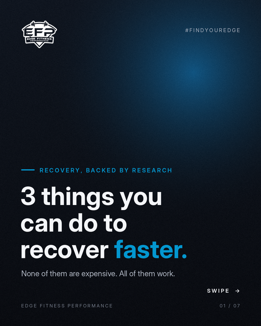 3 Things You Can Do to Recover Faster (Backed by Research)